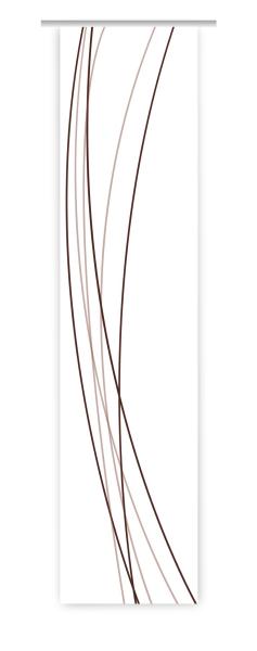 Moderne Schiebegardine, Linienmotiv, modern, zeitlos, viele Farben